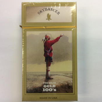 Skydancer Gold 100s box cigarettes 10 cartons