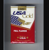 USA Gold full flavor box cigarettes 10 cartons