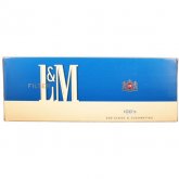 L&M BLUE 100s BOX cigarettes 10 cartons