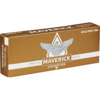 Maverick Gold 100's Box cigarettes 10 cartons