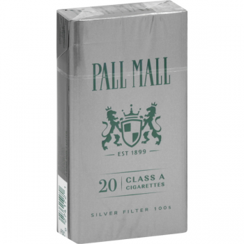 Pall Mall Menthol 100\'s Silver cigarettes 10 cartons