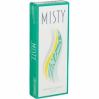 Misty Menthol Green 100's cigarettes 10 cartons