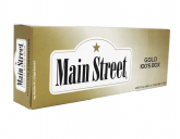 Main Street Gold 100s Box cigarettes 10 cartons