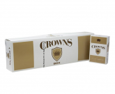 Crowns Gold King box cigarettes 10 cartons