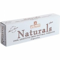 Nat Sherman Naturals Blue Kings cigarettes 10 cartons