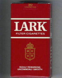 Lark Filter 100s Richly Rewarding red cigarettes 10 cartons