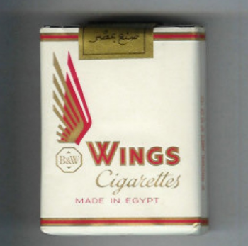 Wings BandW white soft box cigarettes 10 cartons