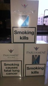 Parliament Silver Blue cigarettes 10 cartons