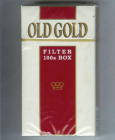 Old Gold Filter 100s Box hard box cigarettes 10 cartons