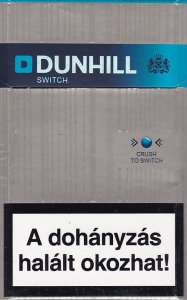 dunhill switch silver cigarettes 10 cartons