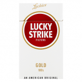 Lucky Strike Filters Gold 100s Cigarettes 10 cartons