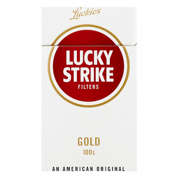 Lucky Strike Filters Gold 100s Cigarettes 10 cartons