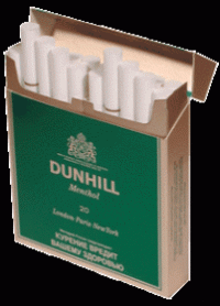 Dunhill Menthol New York box cigarettes 10 cartons