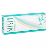 Misty Menthol Lights 100s Box cigarettes 10 cartons