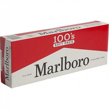 Marlboro 100\'s Soft Pack cigarettes 10 cartons