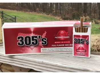 305\'s Full Flavor 100\'s Box cigarettes 10 cartons
