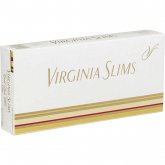 Virginia Slims 120's Gold Pack Box cigarettes 10 cartons