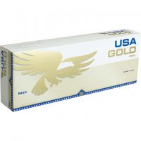 USA Gold Gold 100's Box cigarettes 10 cartons