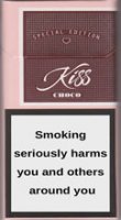 KISS SUPER SLIMS CHOCO cigarettes 10 cartons