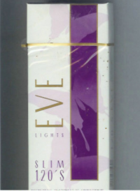EVE Lights Slim 120s hard box cigarettes 10 cartons