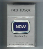 Now Fresh Flavor Ultra Low Tar hard box cigarettes 10 cartons