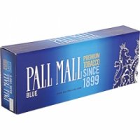 Pall Mall Blue 100's cigarettes 10 cartons