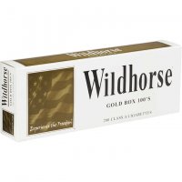 Wildhorse Gold 100's Box Cigarettes 10 cartons