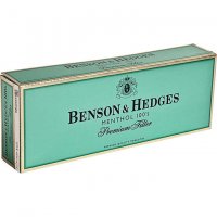 Benson & Hedges Menthol 100's cigarettes 10 cartons