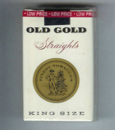 Old Gold Straights King Size soft box cigarettes 10 cartons