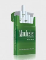 Manchester Round Corner Menthol cigarettes 10 cartons