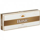 Basic 100's Gold Pack Box cigarettes 10 cartons