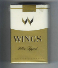 Wings Filter Tipped soft box cigarettes 10 cartons