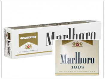 Marlboro Gold 100s Cigarettes (10 Cartons) [Marlboro Gold Cigarettes 100s]