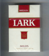 Lark Milds Charcoal Triple Filter white and red cigs 10 cartons