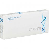 Capri Menthol Indigo 120's cigarettes 10 cartons
