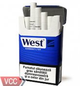 West Carbon Filter Blue Cigarettes 10 cartons