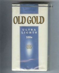 Old Gold Ultra Lights 100s soft box cigarettes 10 cartons