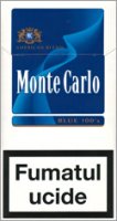 Monte Carlo Blue 100's Cigarettes 10 cartons