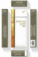 Virginia Slims 120's Gold cigarettes 10 cartons