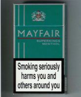 Mayfair Super Kings Menthol 100s hard box cigarettes 10 cartons