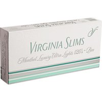 Virginia Slims 120's Menthol Silver cigarettes 10 cartons