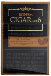 Bohem Cigar No.6 cigarettes 10 cartons