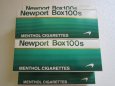 Newport Box 100s Menthol Cigarettes 15 Cartons