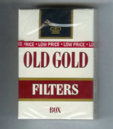 Old Gold Filter Box hard box cigarettes 10 cartons