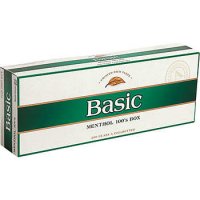 Basic Menthol 100's Box cigarettes 10 cartons