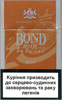 Bond Special Rich Cigarettes 10 cartons