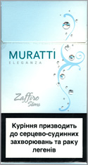 Muratti Eleganza Zaffiro Slims 100`s Cigarettes 10 cartons