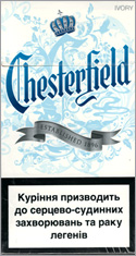 Chesterfield Ivory Super Slims 100`s Cigarettes 10 cartons