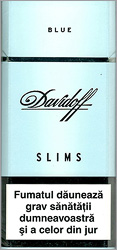 Davidoff Slims Blue Cigarettes 10 cartons
