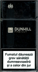 Dunhill Fine Cut Black 100`s Cigarettes 10 cartons